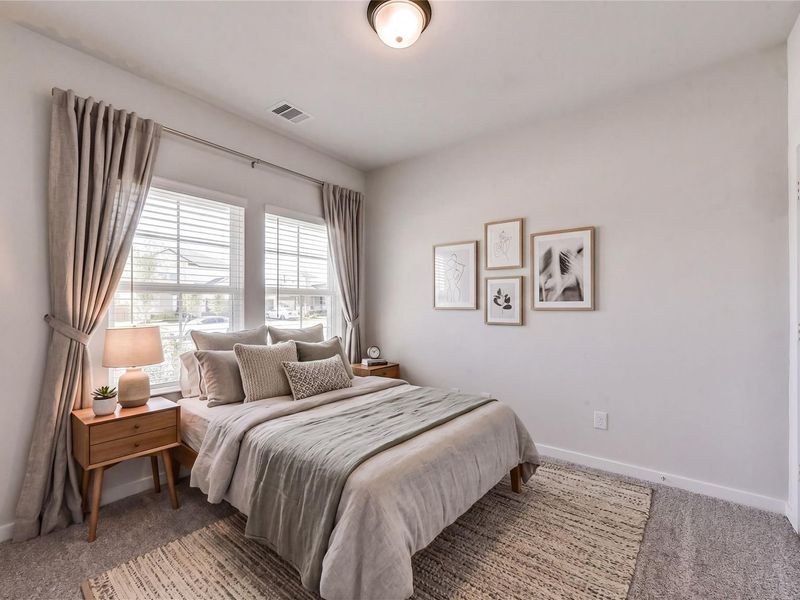 Furnished interior view inside a new home in River Ranch Meadows, Dayton (Image 10).