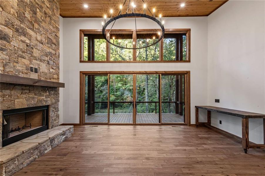 Spacious, unfurnished interior of a new home in , East Ellijay (Image 34). Spacious, unfurnished interior of a new home in , East Ellijay (Image 34).