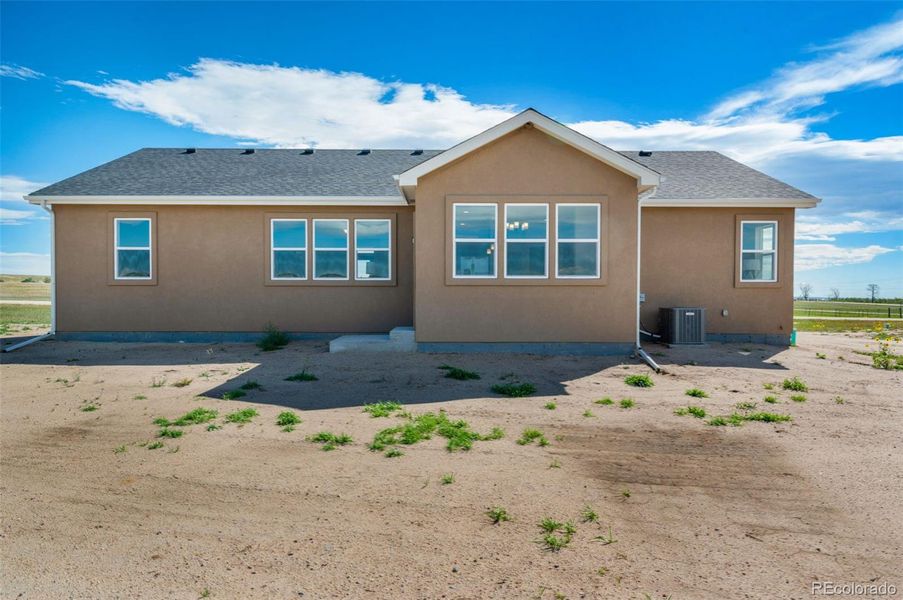 Exterior details and patio area of a home in , Pueblo West (Image 34).