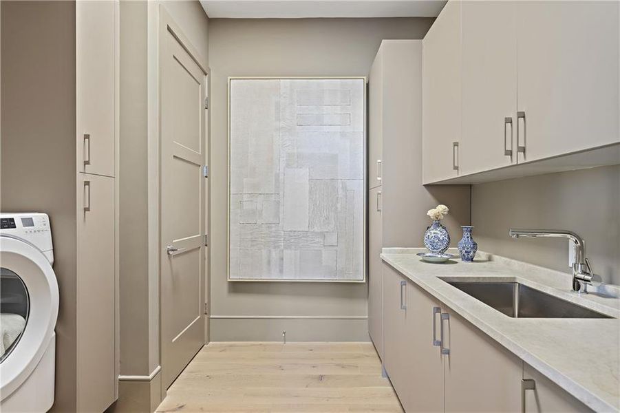 Furnished interior view inside a new home in The Dillon Buckhead, Atlanta (Image 32).