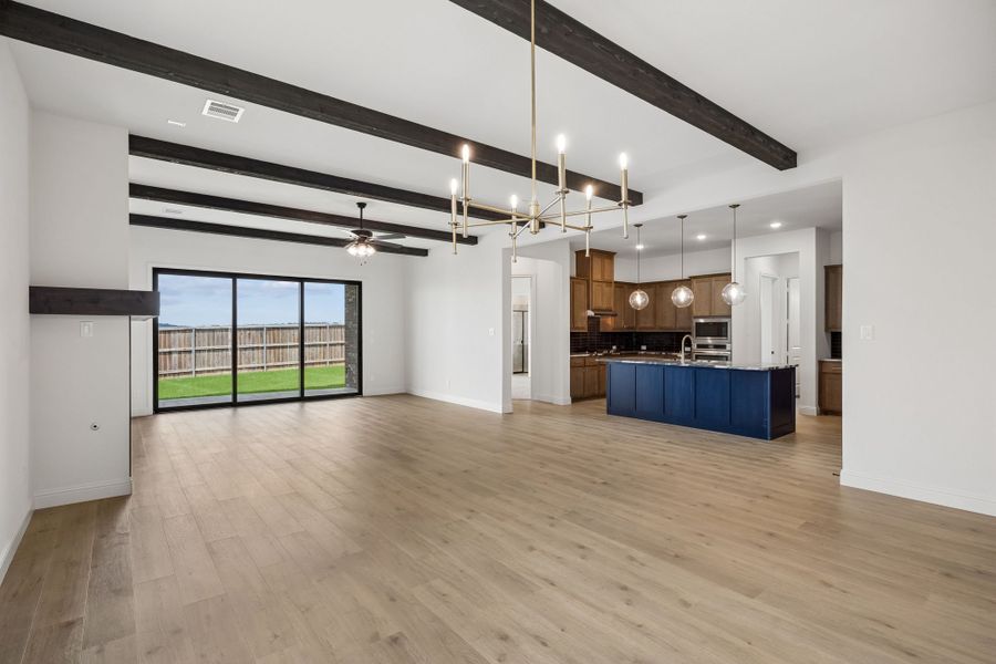 Spacious, unfurnished interior of a new home in Country Lakes, Denton (Image 14). Spacious, unfurnished interior of a new home in Country Lakes, Denton (Image 14).