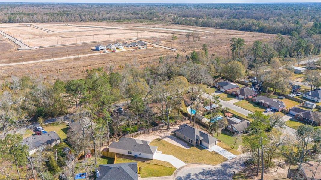 16701 Cedar Cir is the second home on the left from the main street.