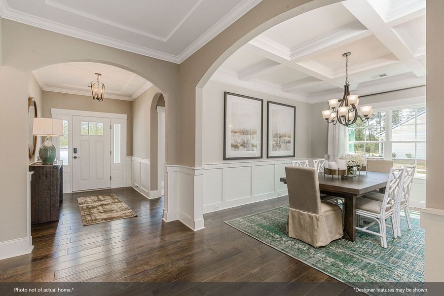 Furnished interior view inside a new home in Arcadia, Myrtle Beach (Image 7).