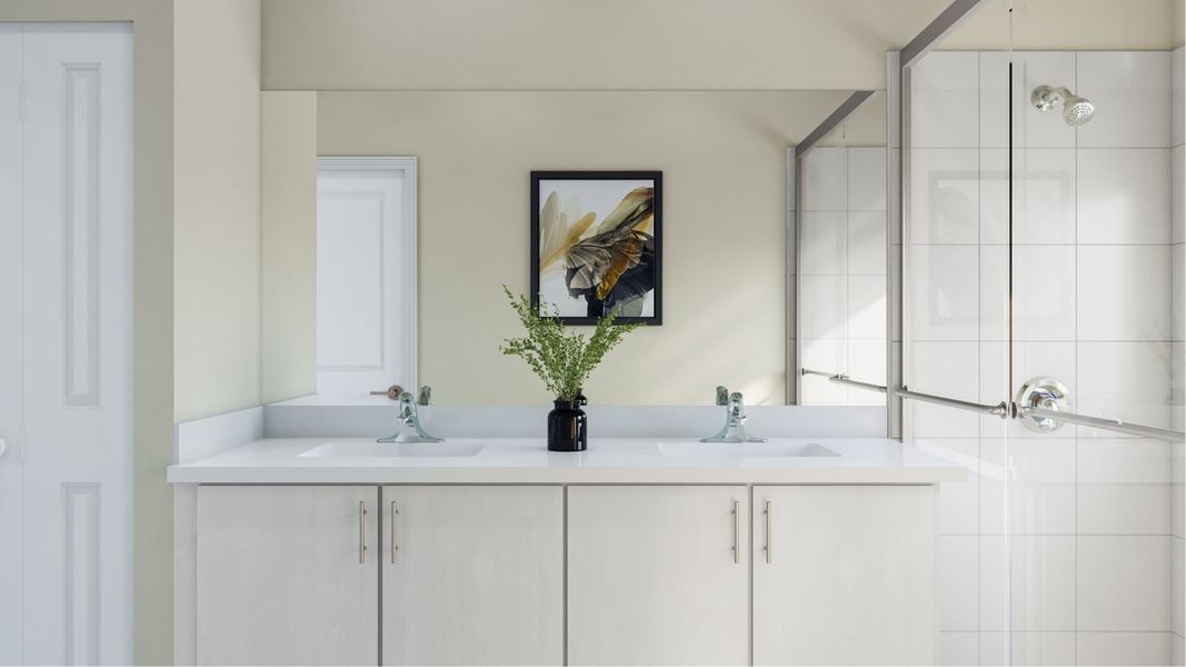 Water Lilly plan owners suite bathroom Water Lilly plan owners suite bathroom