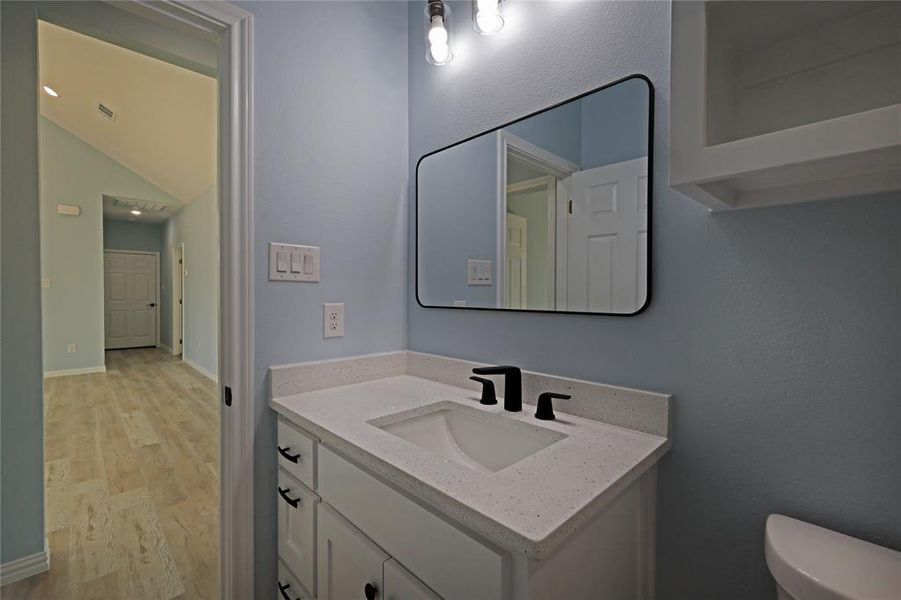 Furnished interior view inside a new home in , Whitney (Image 9).