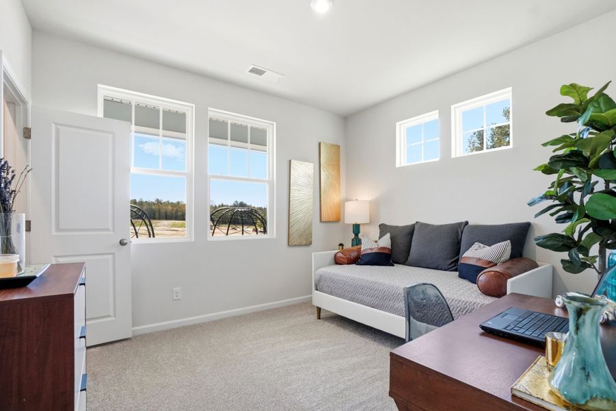 Representative furnished interior of a home built from the Grifton by Mattamy Homes in The Townes at Westfall, Gastonia (Image 7).