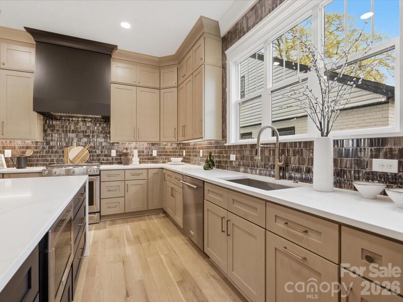 Furnished interior view inside a new home in , Charlotte (Image 43).