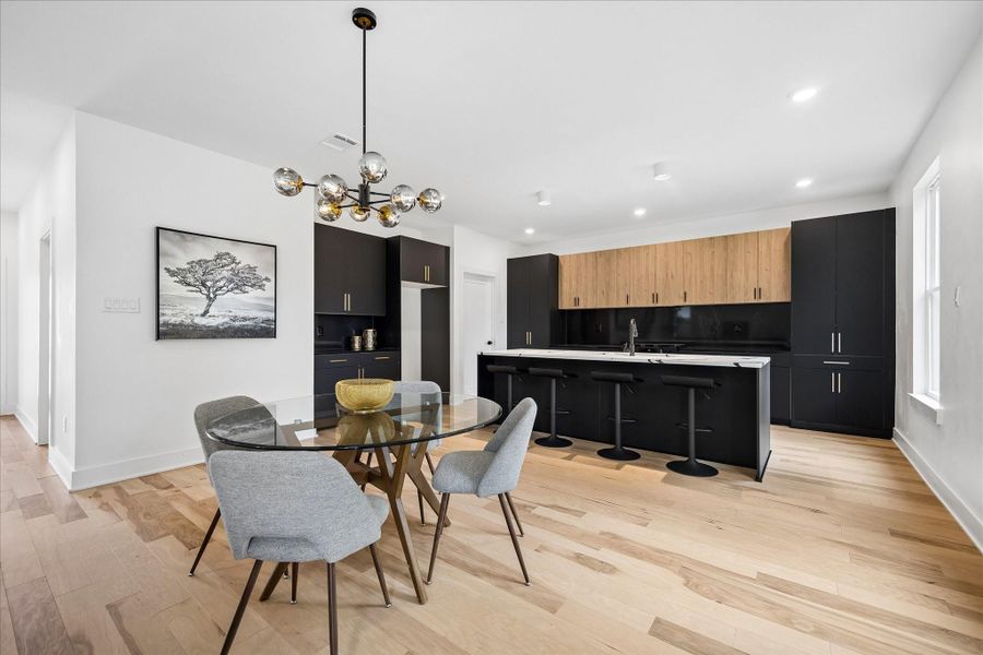 Furnished interior view inside a new home in , Houston (Image 5).