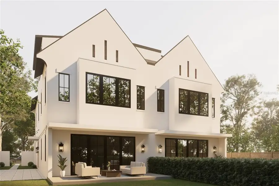 Front exterior of a new home in , Tampa, FL, highlighting curb appeal (Image 1). Front exterior of a new home in , Tampa, FL, highlighting curb appeal (Image 1).