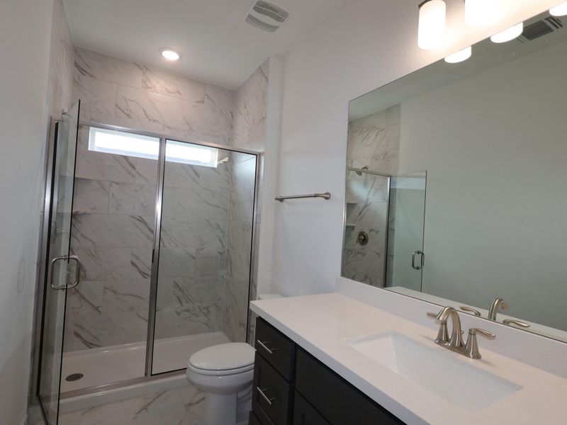 Furnished interior view inside a new home in Edgewood, Leander (Image 9). Furnished interior view inside a new home in Edgewood, Leander (Image 9).