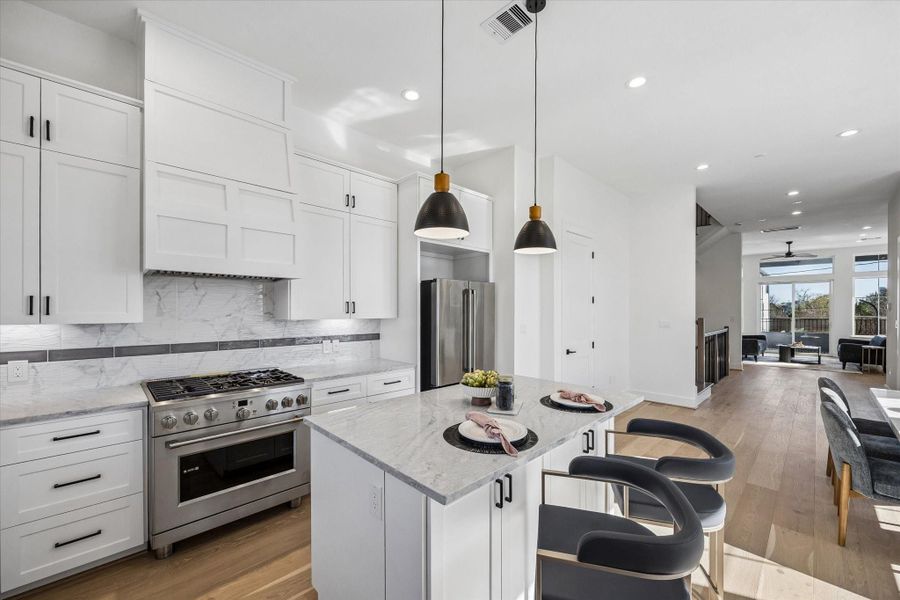 Furnished interior view inside a new home in , Houston (Image 23). Furnished interior view inside a new home in , Houston (Image 23).