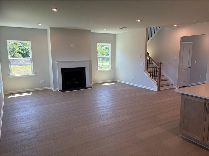 Spacious, unfurnished interior of a new home in Haverhill Estates, Dacula (Image 22). Spacious, unfurnished interior of a new home in Haverhill Estates, Dacula (Image 22).