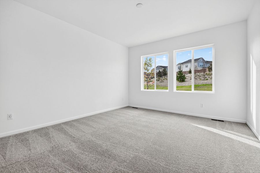 Spacious, unfurnished interior of a new home in Trailstone, Arvada (Image 20). Spacious, unfurnished interior of a new home in Trailstone, Arvada (Image 20).