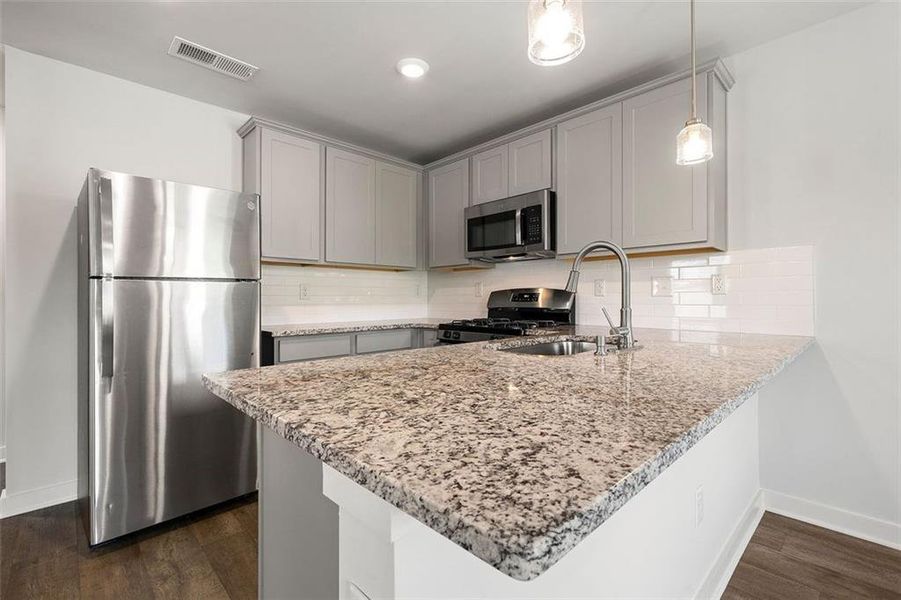 Furnished interior view inside a new home in Crossvine Village, LaGrange (Image 13). Furnished interior view inside a new home in Crossvine Village, LaGrange (Image 13).