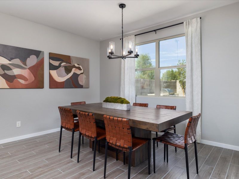 Furnished interior view inside a new home in Paloma Creek - Signature Series, Surprise (Image 8).