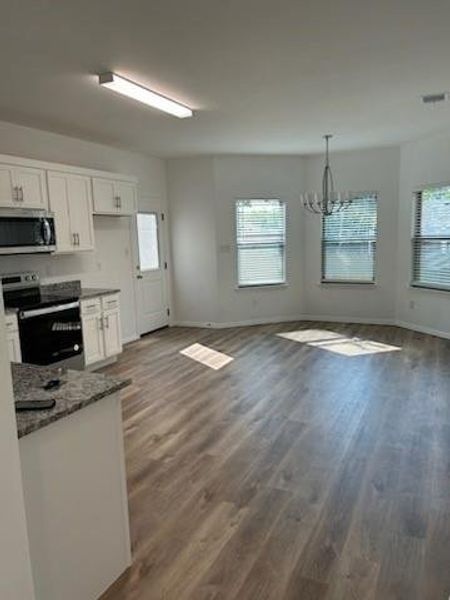 Eat in kitchen with natural light