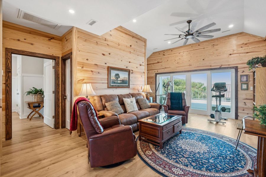 Furnished interior view inside a new home in , Folly Beach (Image 12).