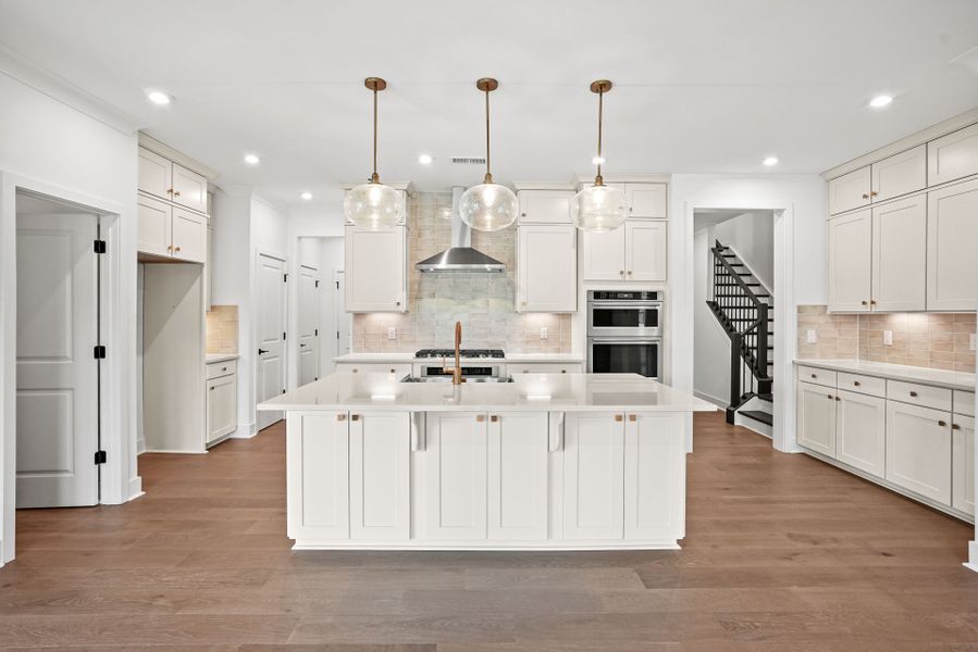 Representative furnished interior of a home built from the Shetland by Pulte Homes in Parkside Crossing, Charlotte (Image 7). Representative furnished interior of a home built from the Shetland by Pulte Homes in Parkside Crossing, Charlotte (Image 7).