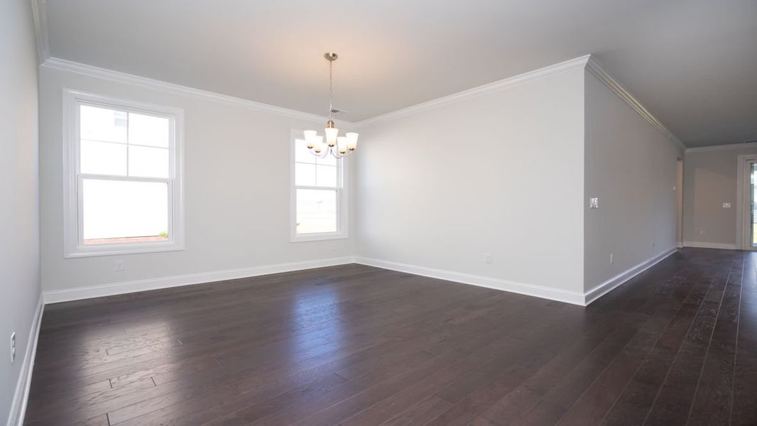 Representative unfurnished interior of a home built from the TRIVECTA by D.R. Horton in Waterbridge, Myrtle Beach (Image 14).