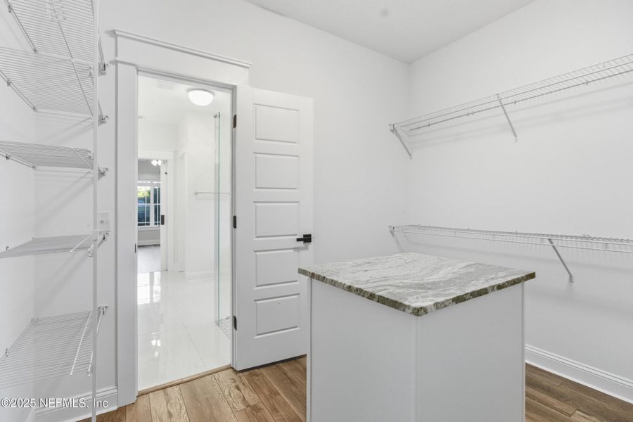 Furnished interior view inside a new home in , Florahome (Image 10).