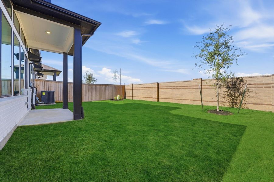 Exterior details and patio area of a home in , Cypress (Image 18).