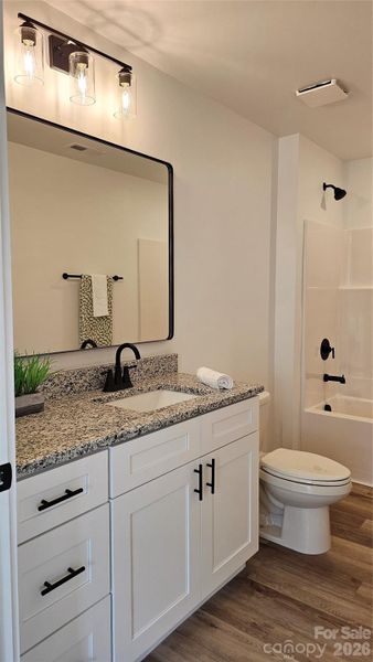 Furnished interior view inside a new home in , Hickory (Image 9).