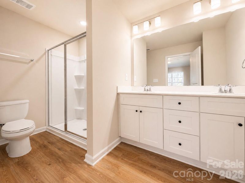 Furnished interior view inside a new home in , Charlotte (Image 6).