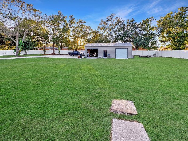 Exterior details and patio area of a home in , Auburndale (Image 2). Exterior details and patio area of a home in , Auburndale (Image 2).