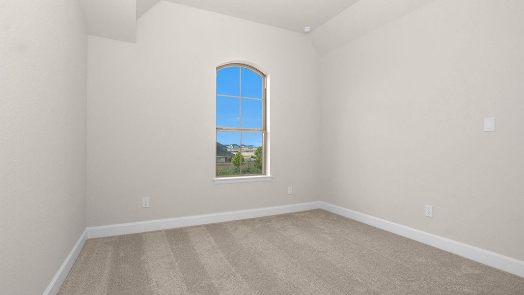 Spacious, unfurnished interior of a new home in Bridgeland, Cypress (Image 11).