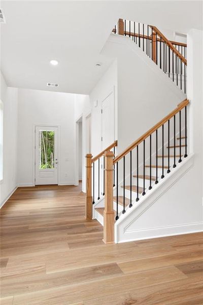 Spacious, unfurnished interior of a new home in Ashbury Commons, Powder Springs (Image 33). Spacious, unfurnished interior of a new home in Ashbury Commons, Powder Springs (Image 33).