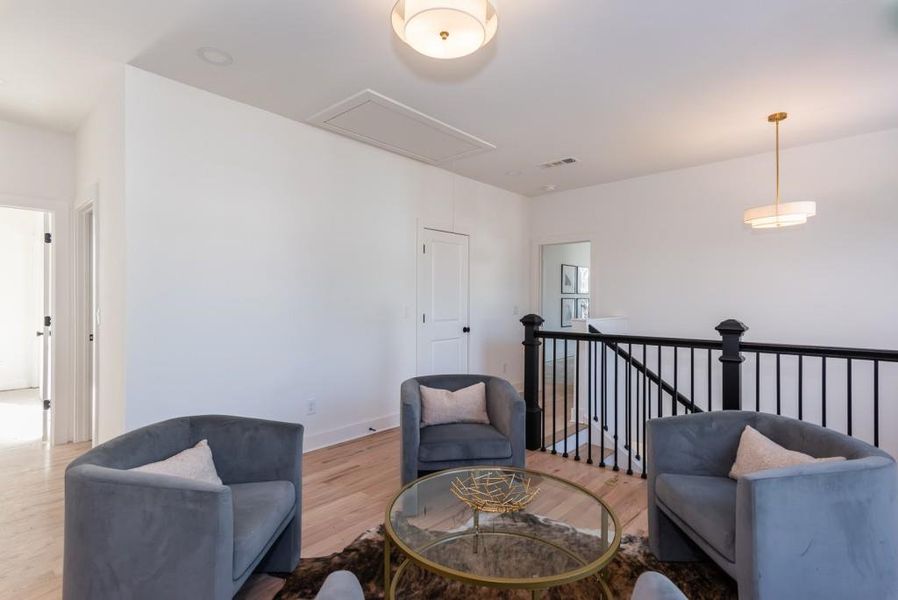 Furnished interior view inside a new home in , East Point (Image 29).