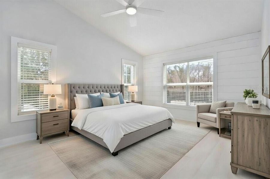 Furnished interior view inside a new home in , Webster (Image 12).