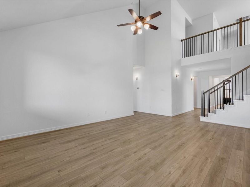 Spacious, unfurnished interior of a new home in Austin Point, Richmond (Image 13).