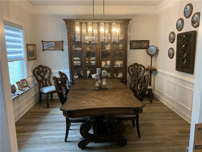 Furnished interior view inside a new home in Holiday Pines, Buford (Image 29).