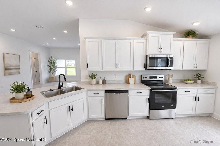 Furnished interior view inside a new home in St. John's Preserve, Palm Bay (Image 4).