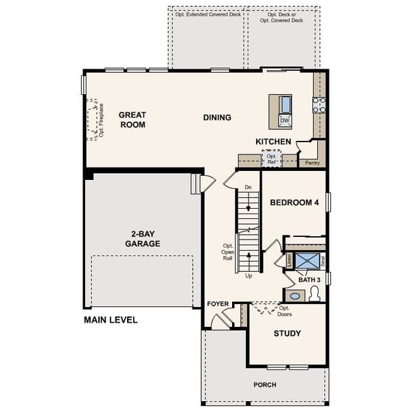 2D floor plan layout of this home in Brighton Crossings, Brighton, CO (Image 2). 2D floor plan layout of this home in Brighton Crossings, Brighton, CO (Image 2).