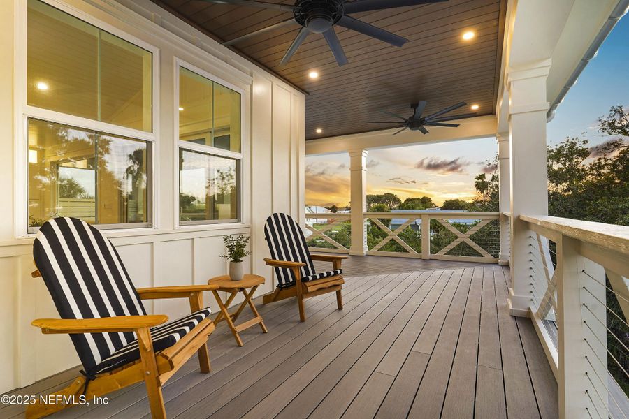 Furnished interior view inside a new home in , St. Augustine (Image 13).