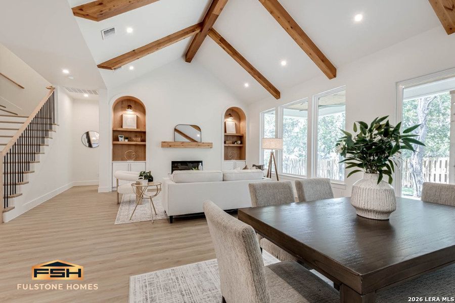 Furnished interior view inside a new home in , Boerne (Image 13). Furnished interior view inside a new home in , Boerne (Image 13).