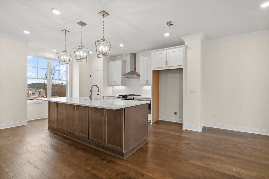 Representative furnished interior of a home built from the The Grayson II by The Providence Group in Waterside Townhomes, Peachtree Corners (Image 7).