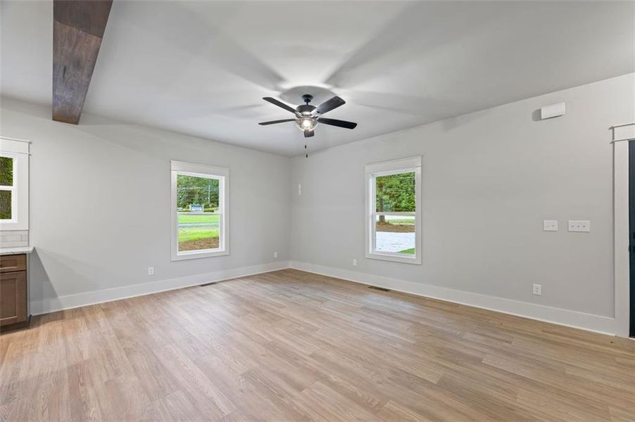 Spacious, unfurnished interior of a new home in , Monroe (Image 53).