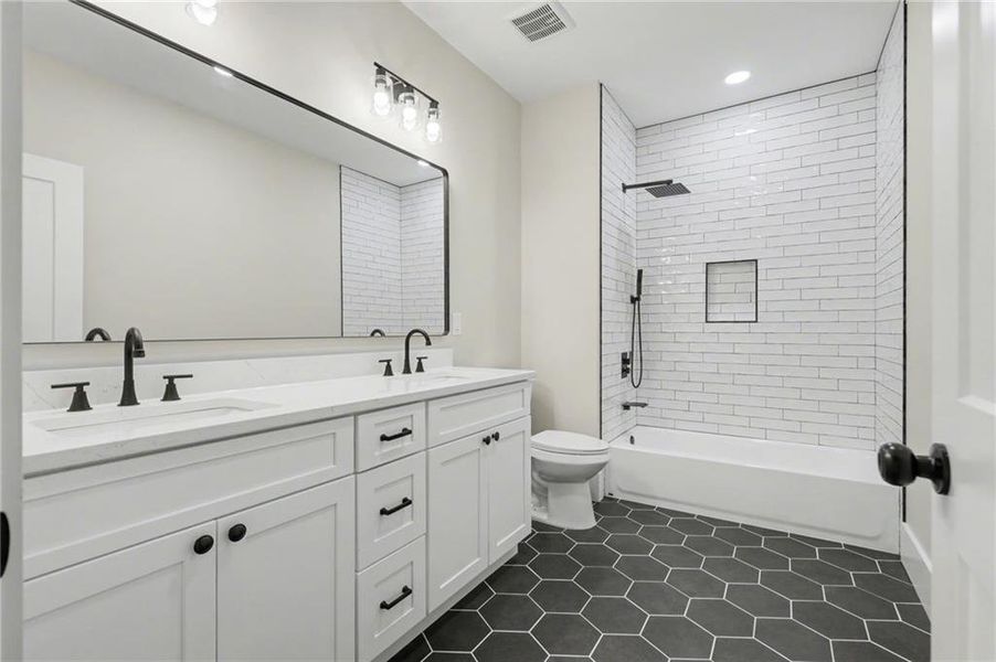 Furnished interior view inside a new home in , Clayton (Image 13).