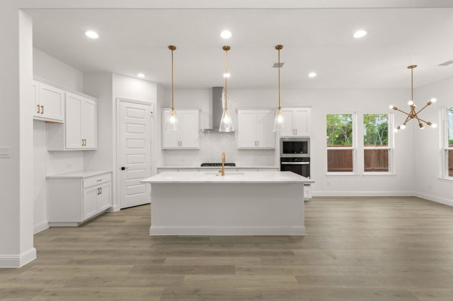 Representative furnished interior of a home built from the The Whitney by UnionMain Homes in Cambridge Crossing, Celina (Image 8).