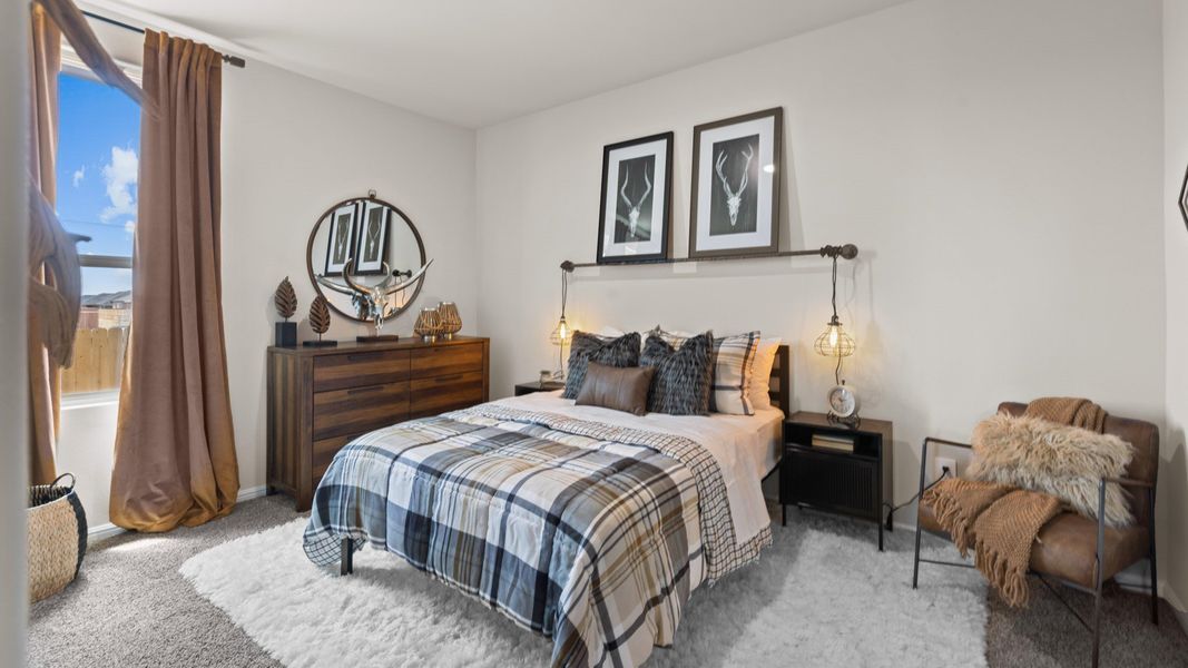 Representative furnished interior of a home built from the OXFORD by D.R. Horton in Heritage Parks, Abilene (Image 29).