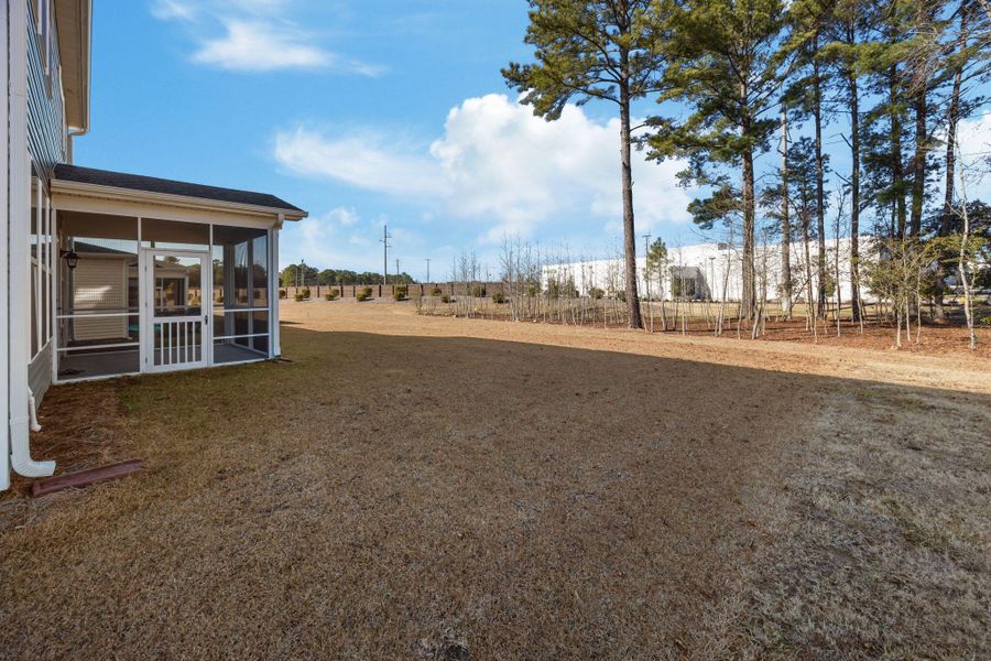 Exterior details and patio area of a home in The Groves of Berkeley, Moncks Corner (Image 32).