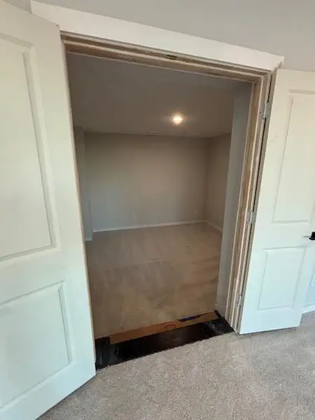 Step down into the secluded media room, perfect for movies or sports viewing Step down into the secluded media room, perfect for movies or sports viewing