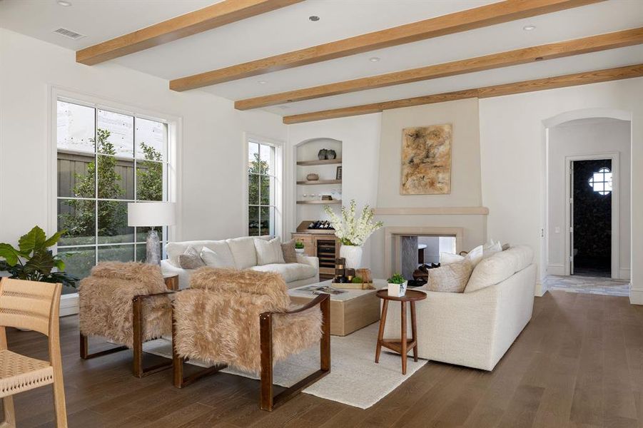 Furnished interior view inside a new home in , Frisco (Image 6).