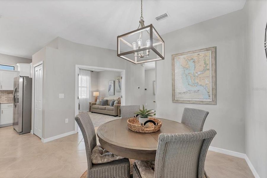 Furnished interior view inside a new home in , Port Charlotte (Image 29).