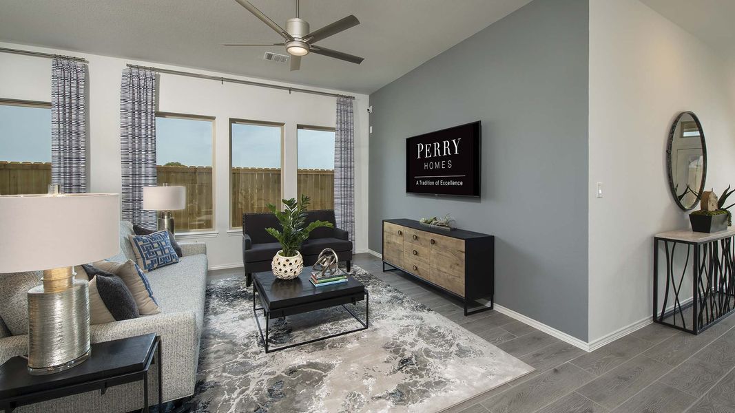 Furnished interior view inside a new home in Candela, Richmond (Image 7).