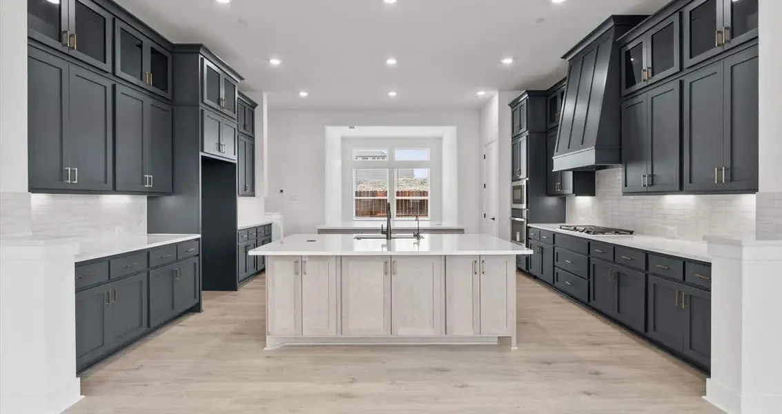 Furnished interior view inside a new home in Sweetwater, Austin (Image 5).
