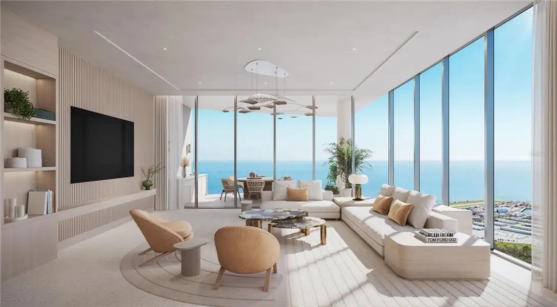 Furnished interior view inside a new home in , St. Petersburg (Image 6).